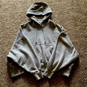 Crop sweatshirt by nike, comfortable and size medium